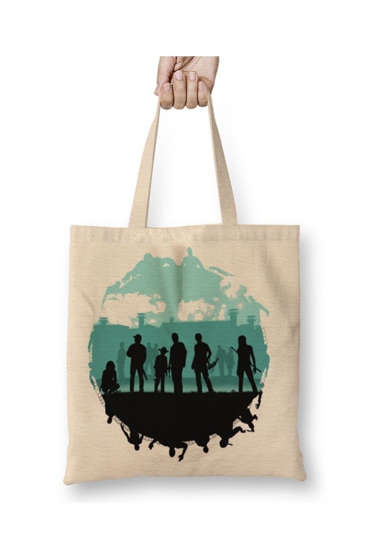 The Walking Dead Cloth Bag Long Handle