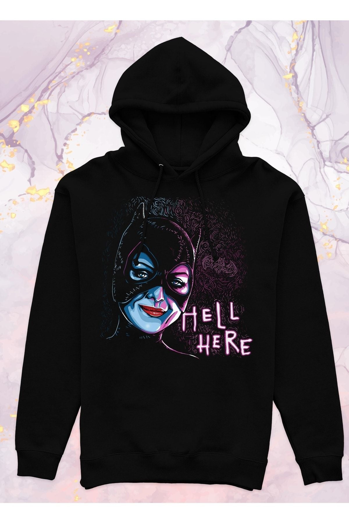 Batman - Catwoman - Hooded Sweatshirt without Pocket