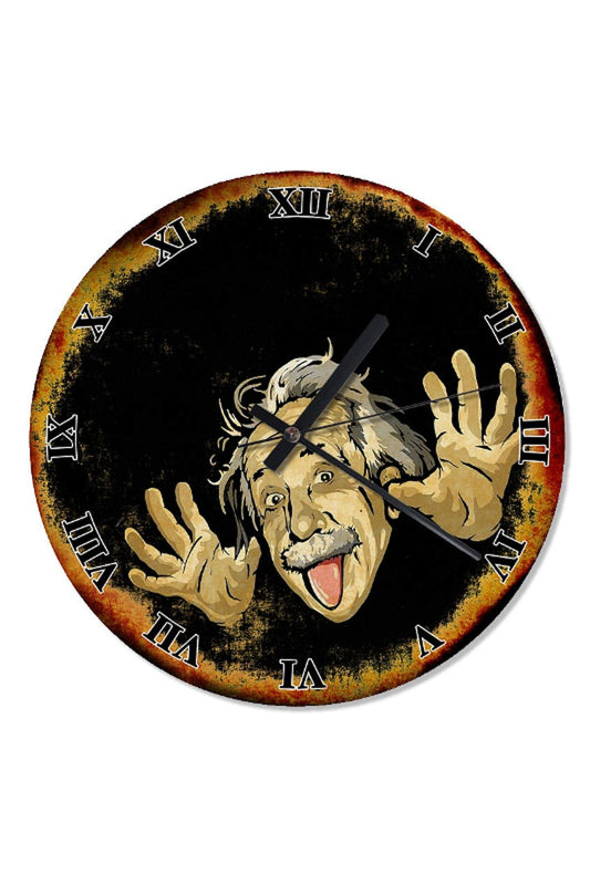 50 Cm Diameter Albert Einstein Silent Wall Clock