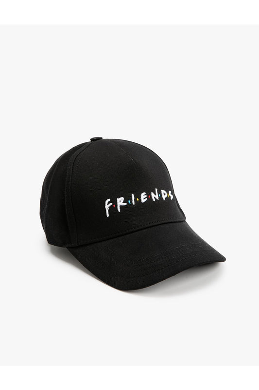 Friends Cap Hat Embroidered Licensed Cotton