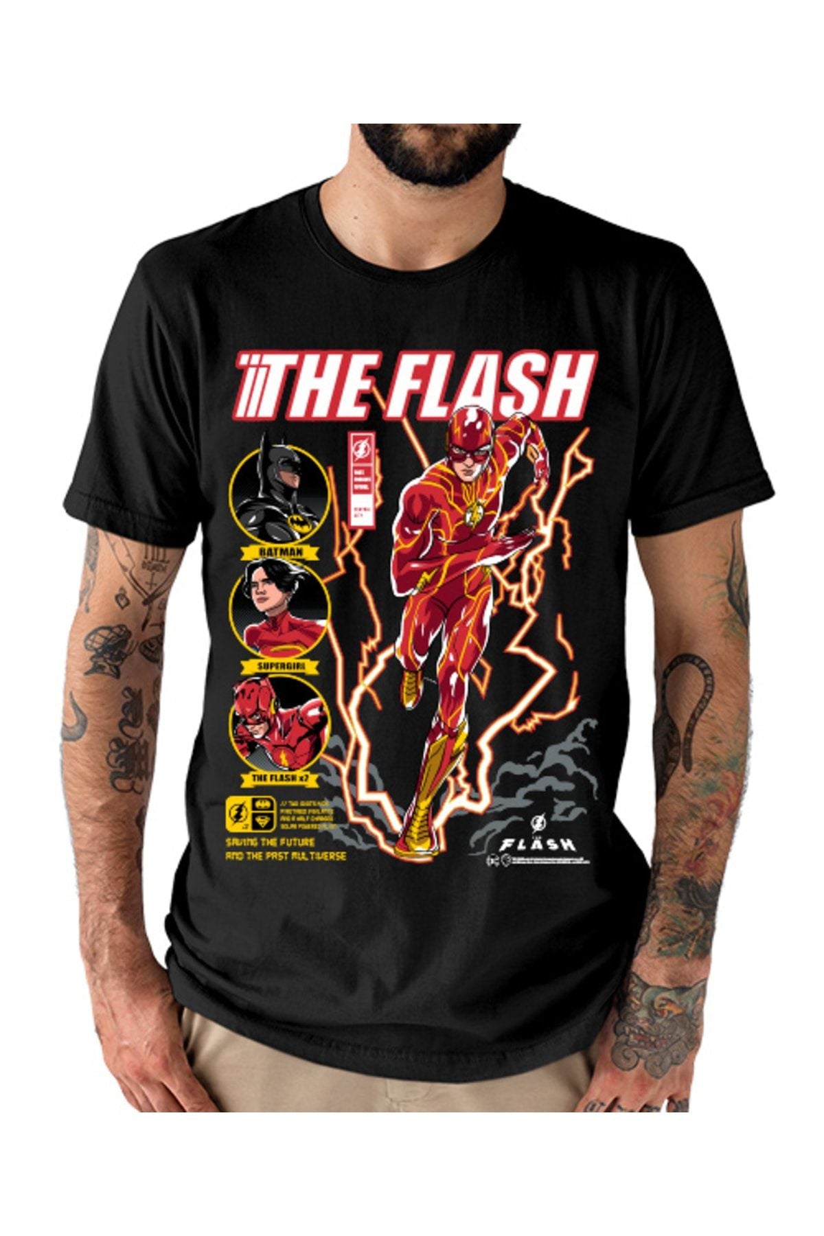 FLASH THE FLASH MOVIE 2023 UNISEX T-SHIRT