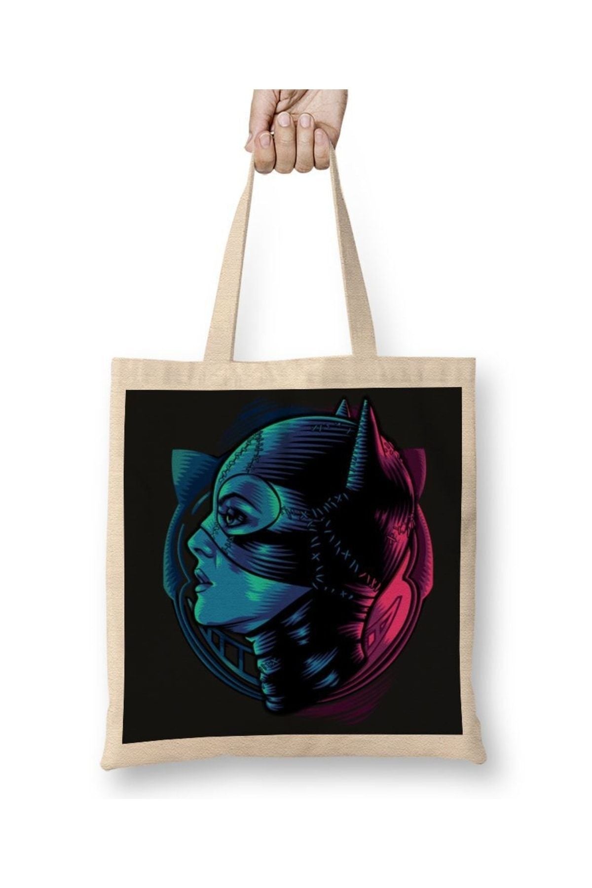 Catwoman Tote Bag Long Handle