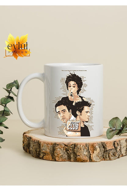 Fight Club Design Printed Mug