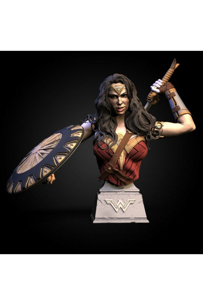 Wonder Woman Painted Bust 25cm