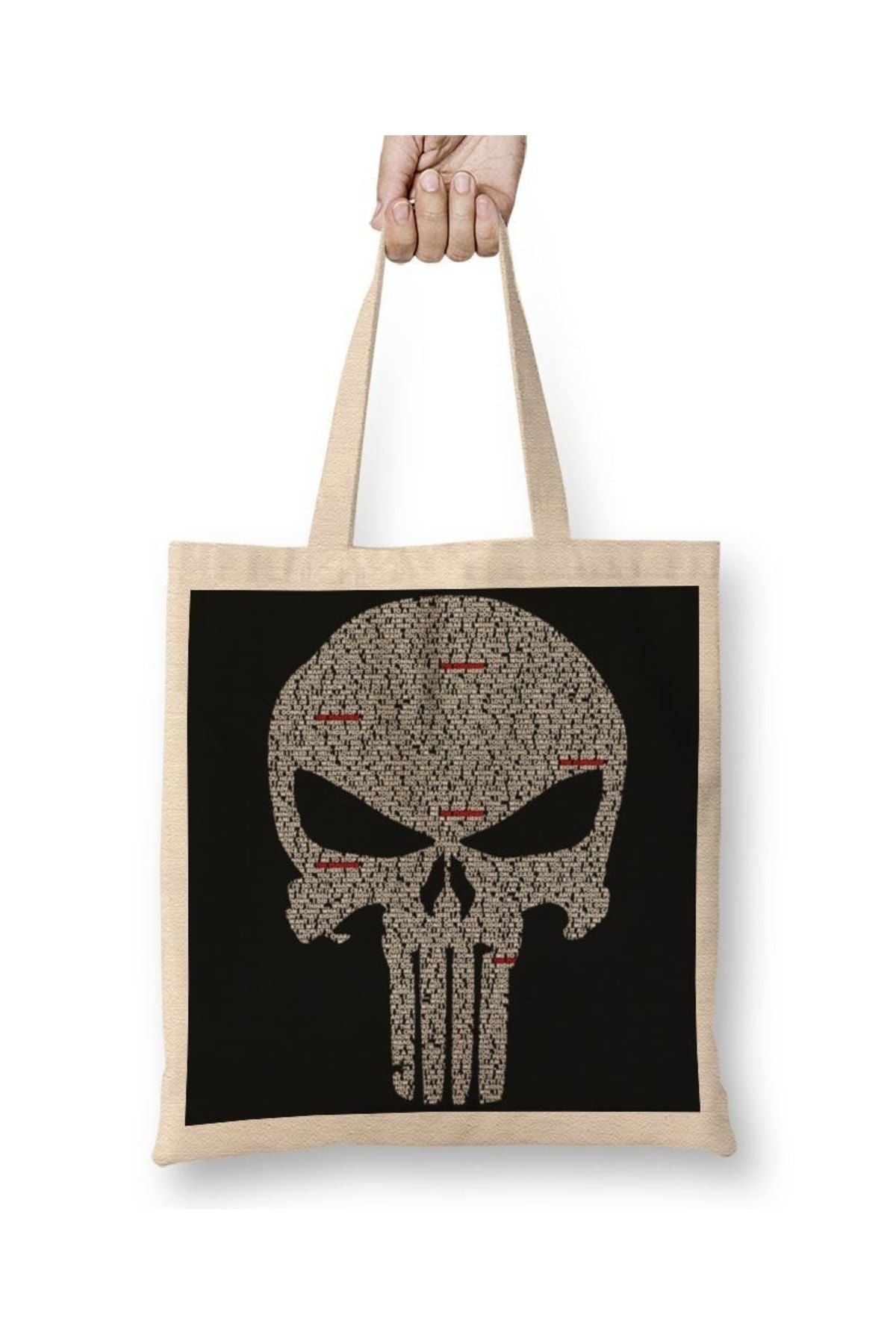 Punisher The Big Bad Punisher Cloth Bag Long Handle