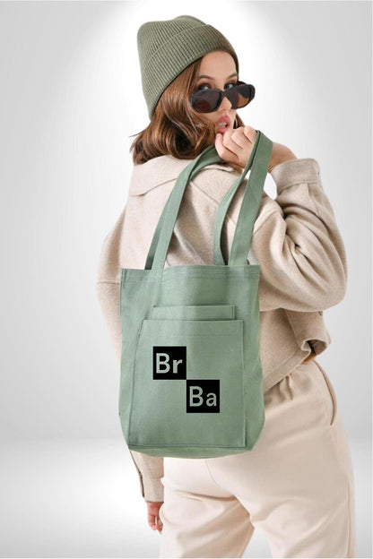 Br Ba Breaking Bad Women’s Gaberdine Bag