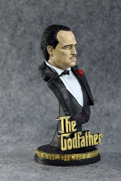 The Godfather Marlon Brando - Don Corleone Bust - Figure 18cm