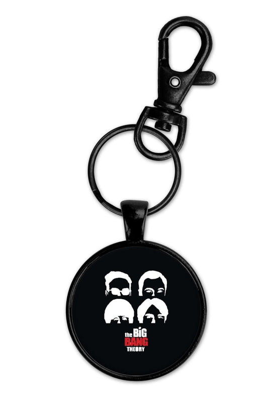 The Big Bang Theory Black Matte Keychain 2