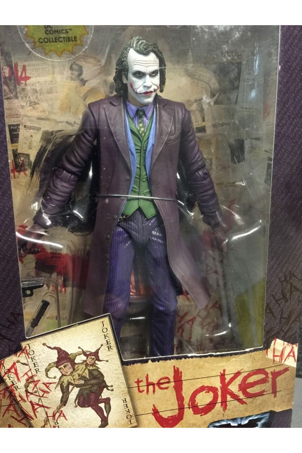 Heath Ledger Joker Batman The Dark Knight Figure Posable Action Figure