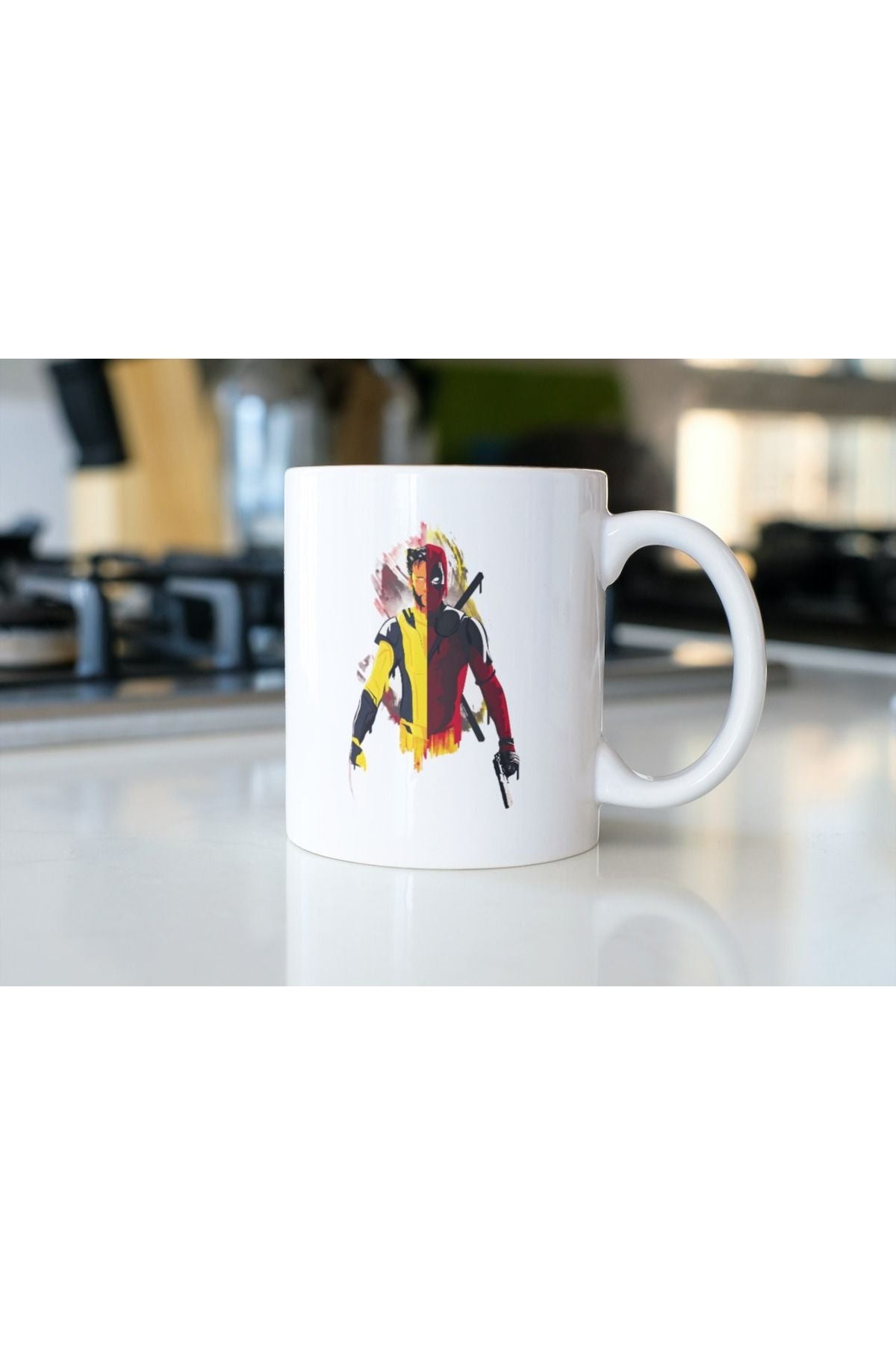 Deadpool & Wolverine Printed Premium Porcelain Mug Cup-marvel-superhero