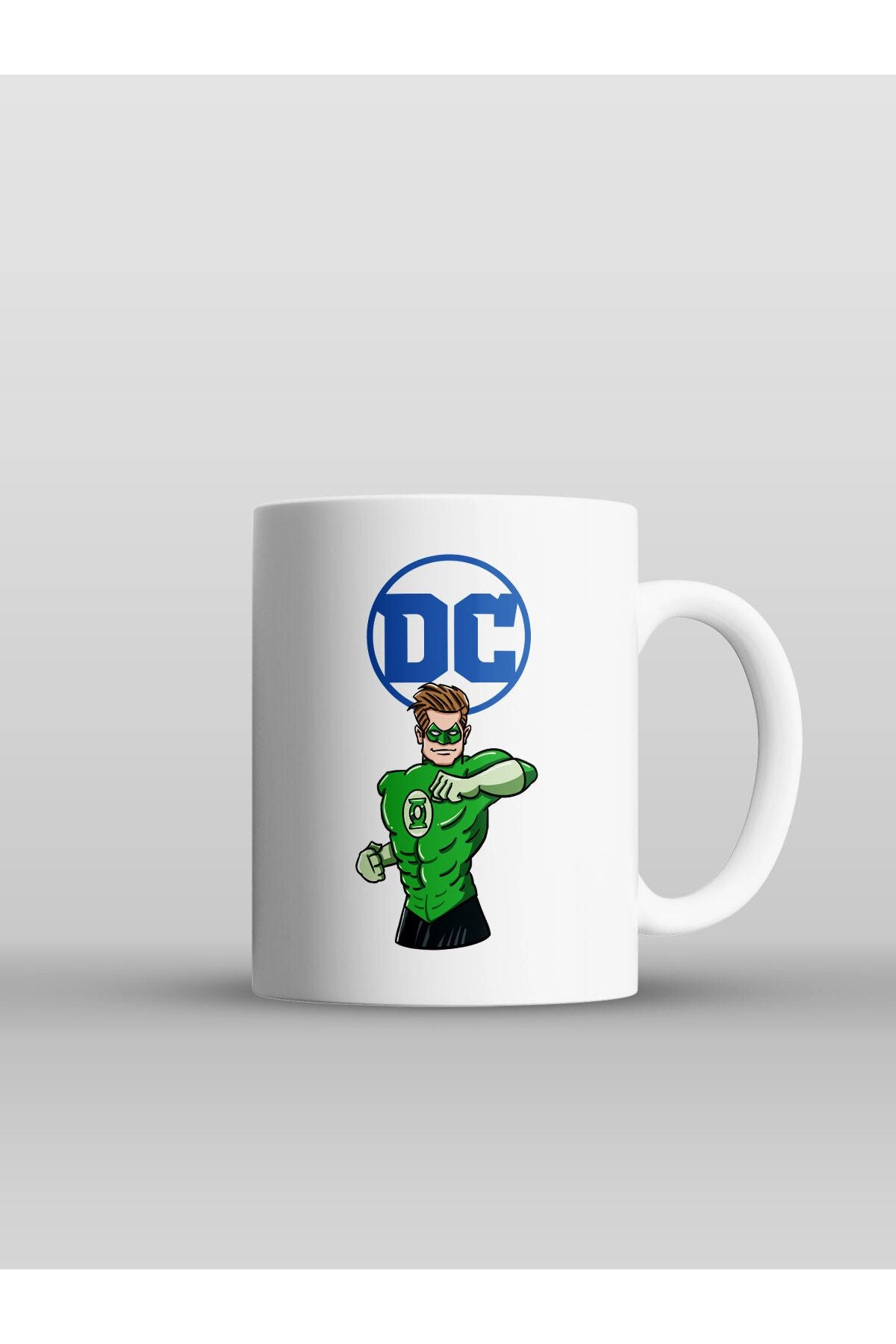 Green Lantern Printed Gift Porcelain Mug