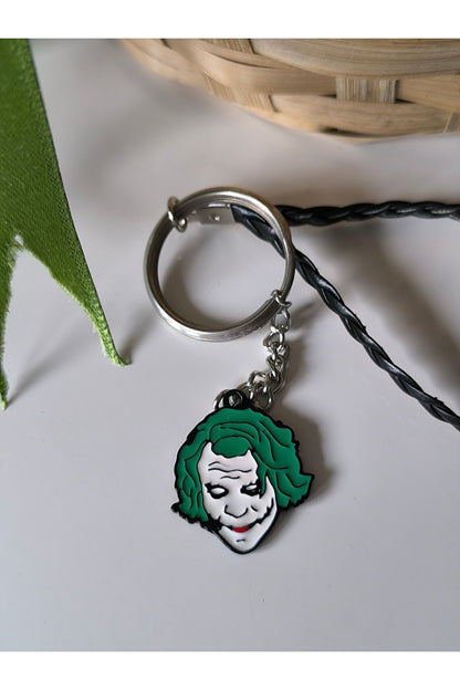 Joker Leather Accessory Keychain