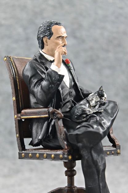 The Godfather Marlon Brando - Don Corleone Bust - Figure Diorama 18cm