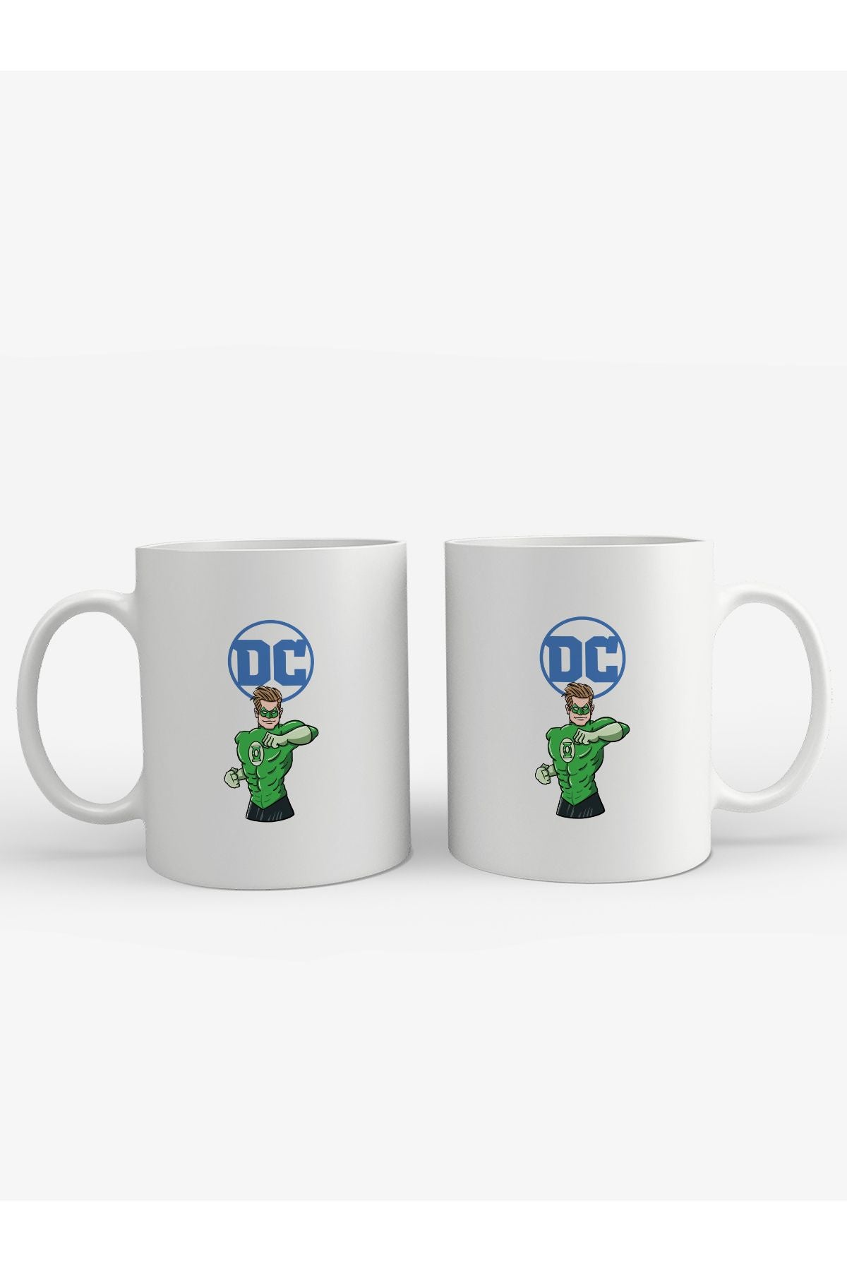 Green Lantern Printed Gift Porcelain Mug