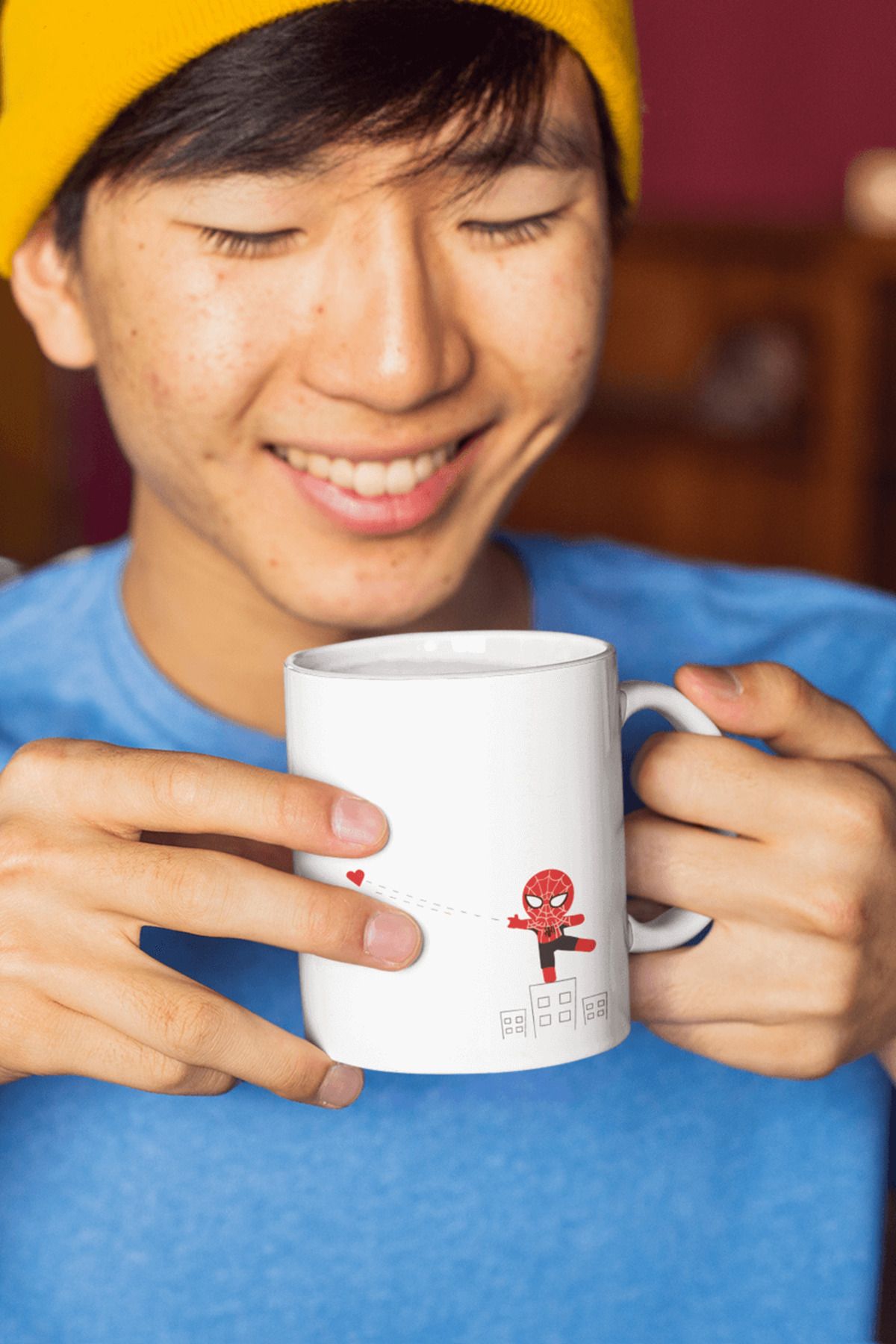 Spiderman Lover/Couple/Friend Set of 2 Mugs