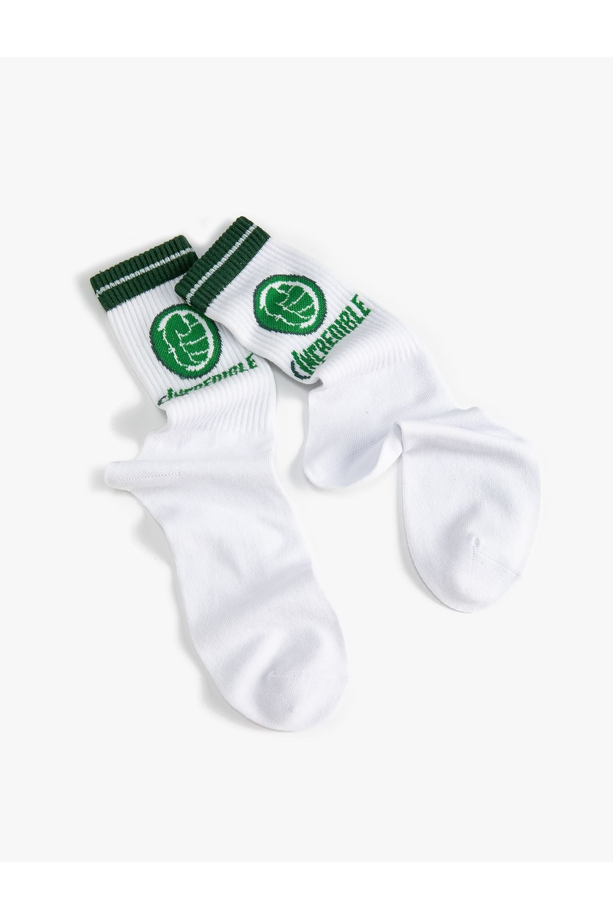 Hulk Socks Licensed Embroidered