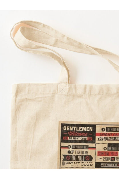 Fight Club Cloth Shoulder Bag