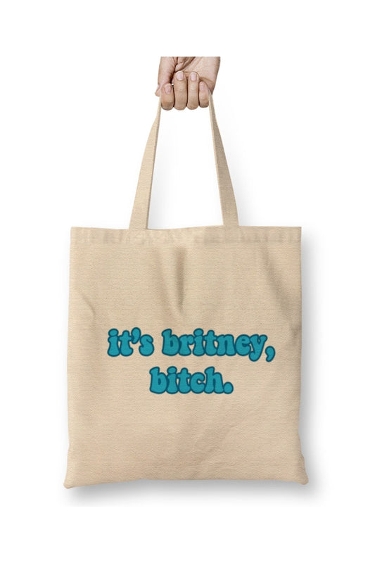 it's Britney From The Office Tote Bag Long Handle