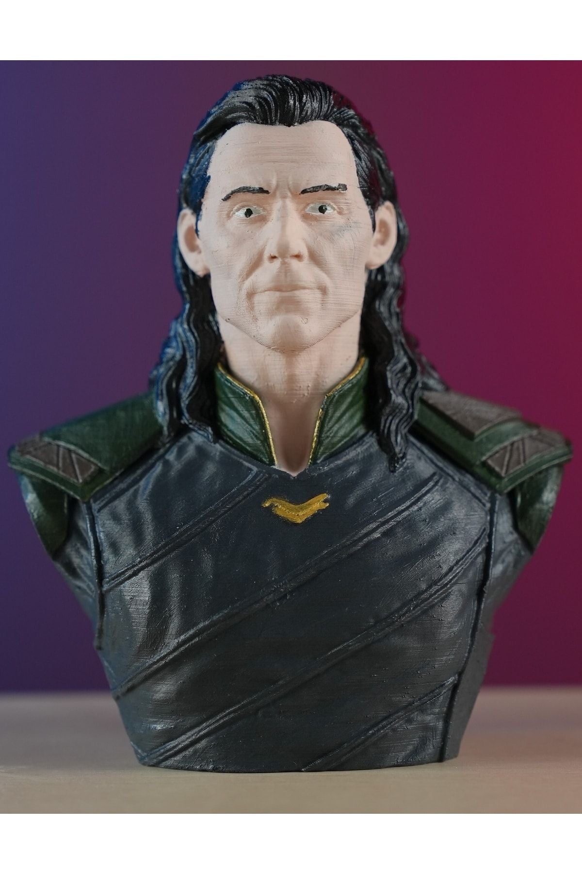 Loki Painted Figure / Bust 15 Cm