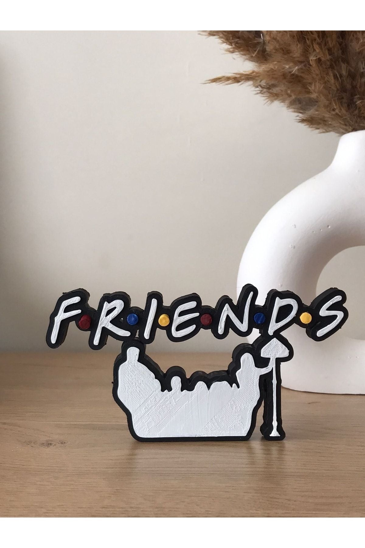 Friends Wall Or Table Decoration (7x15 Cm)