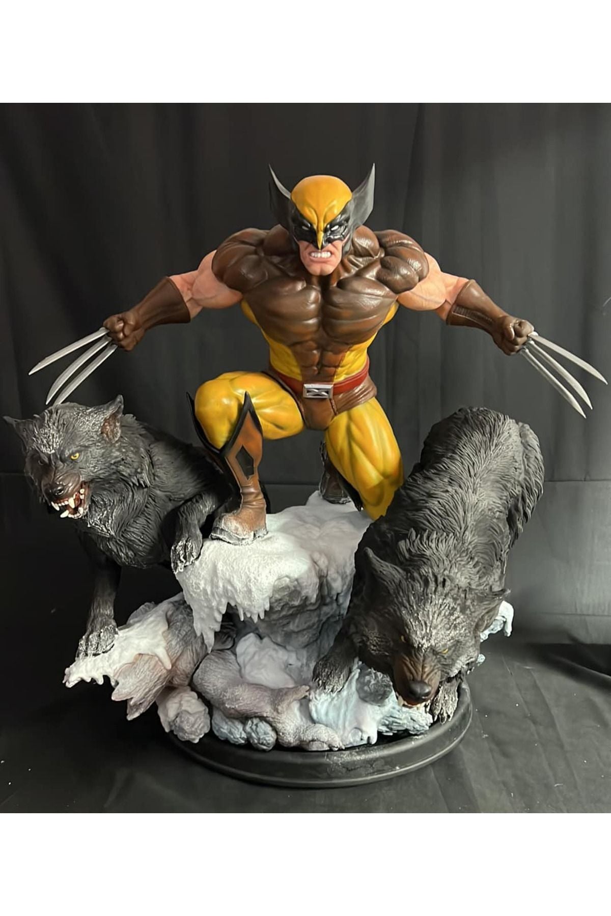 Marvel Wolverine Figure Wolverine Logan X-Men Large Size 25CM