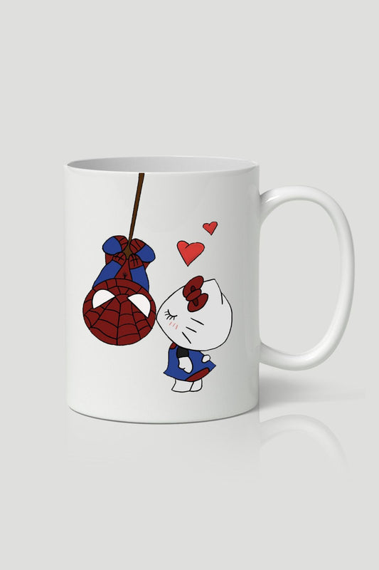 Hello Kitty - Spiderman Printed Mug