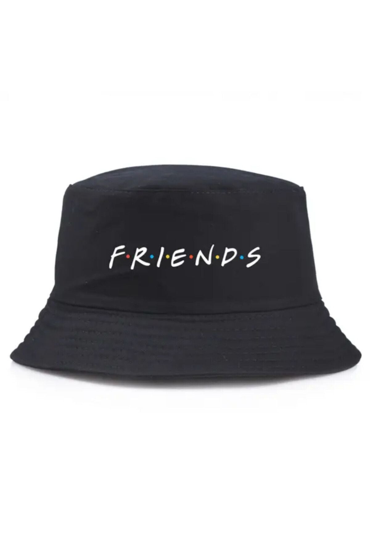 Friends Embroidered Fisherman Bucket Hat