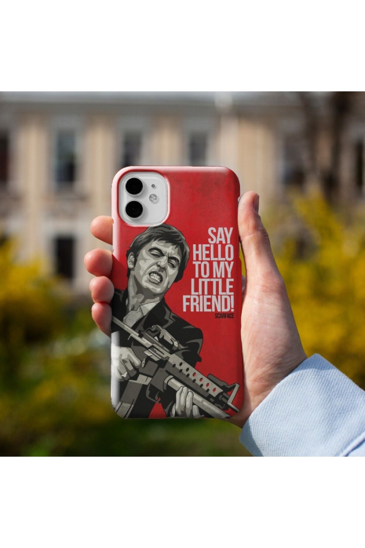 Say Hello to My Little Friend Written Scarface iPhone 11 Pro Max Phone Case