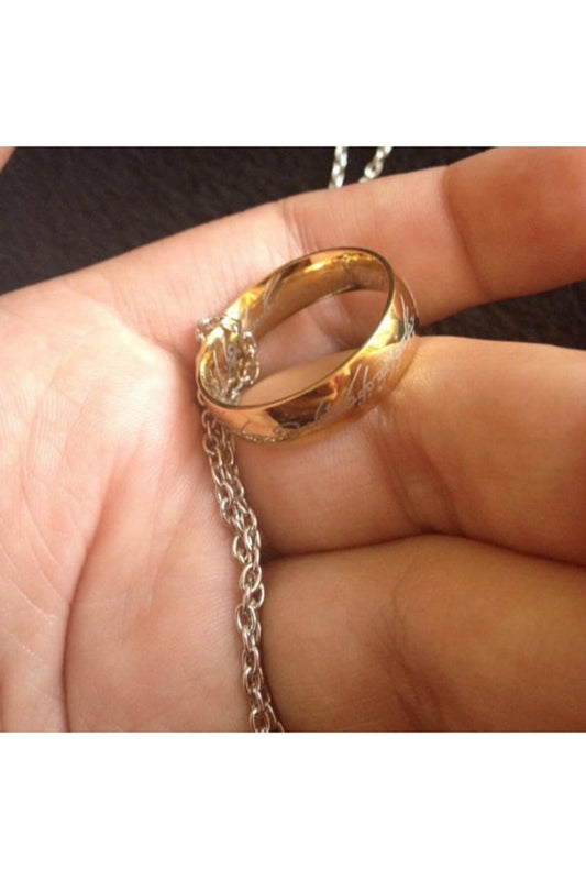 Lord Of The Rings The One Ring Necklace