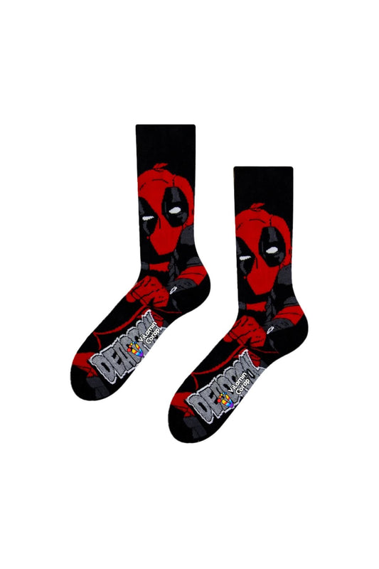 Deadpool Colorful Socks