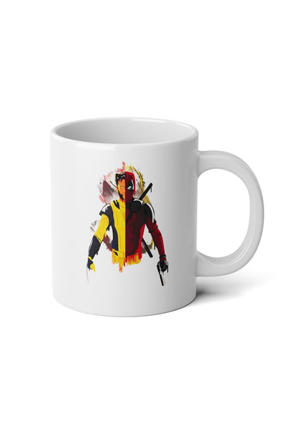 Deadpool & Wolverine Printed Premium Porcelain Mug Cup-marvel-superhero