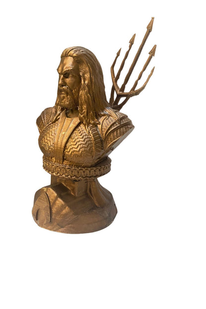 Aquaman Figure - Dc - Aquaman Bust - 20 Cm Size - Water Hero