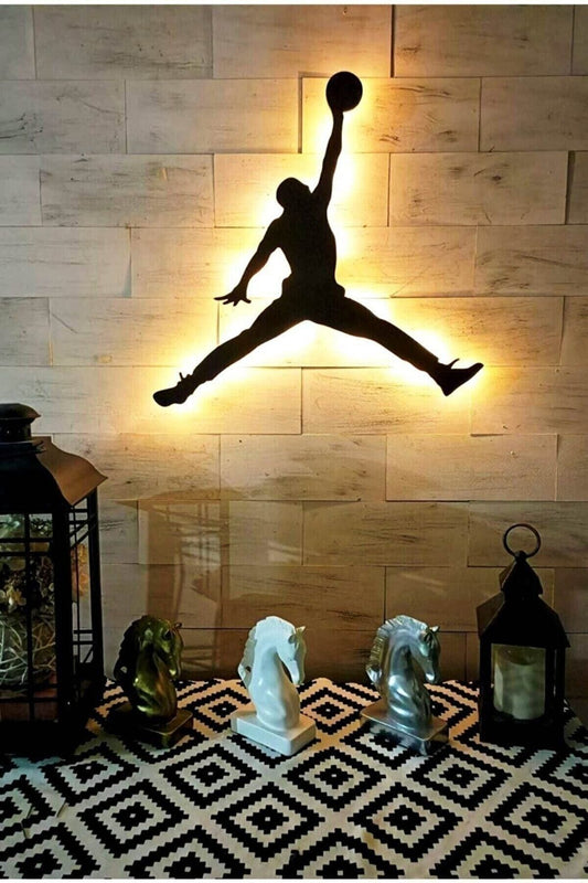 NBA Michael Jordan Decorative Wall Lighted Decor Painting