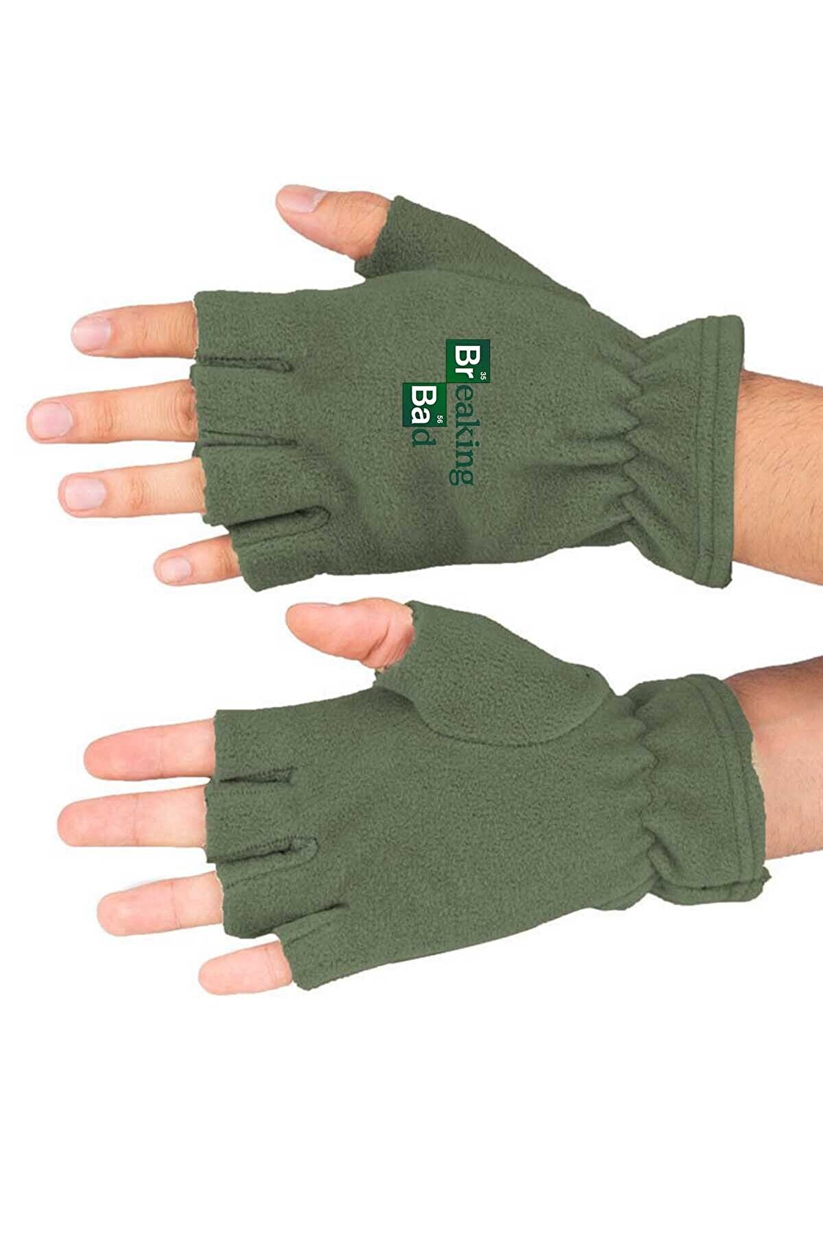 Breaking Bad Fingerless Fleece Gloves