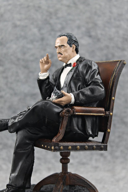 The Godfather Marlon Brando - Don Corleone Bust - Figure Diorama 18cm