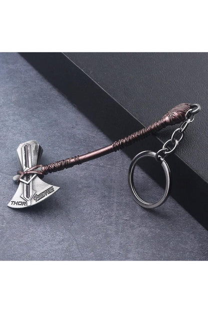 Avengers Infinity War Thor Mjolnir Stormbreaker Ax Keychain New Model