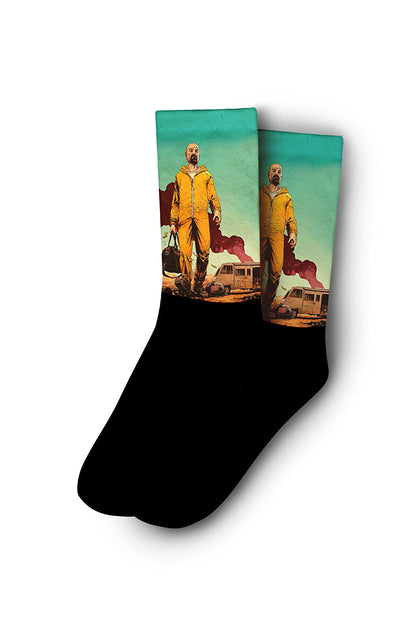 Walter White Heisenberg Breaking Bad Socks