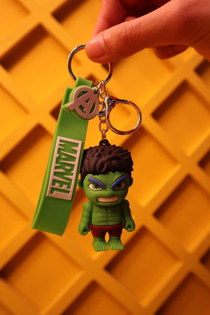 Hulk Marvel Silicone Keychain