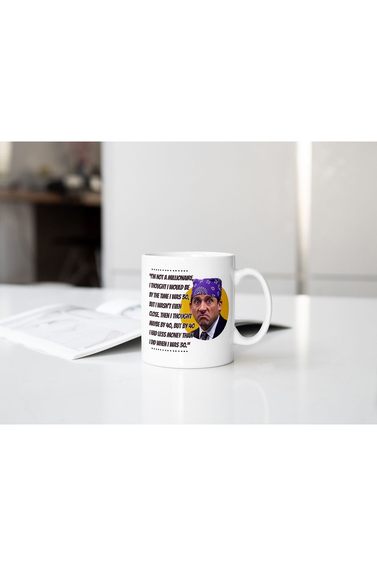 Mug Glass Small Size 150 ML - The Office