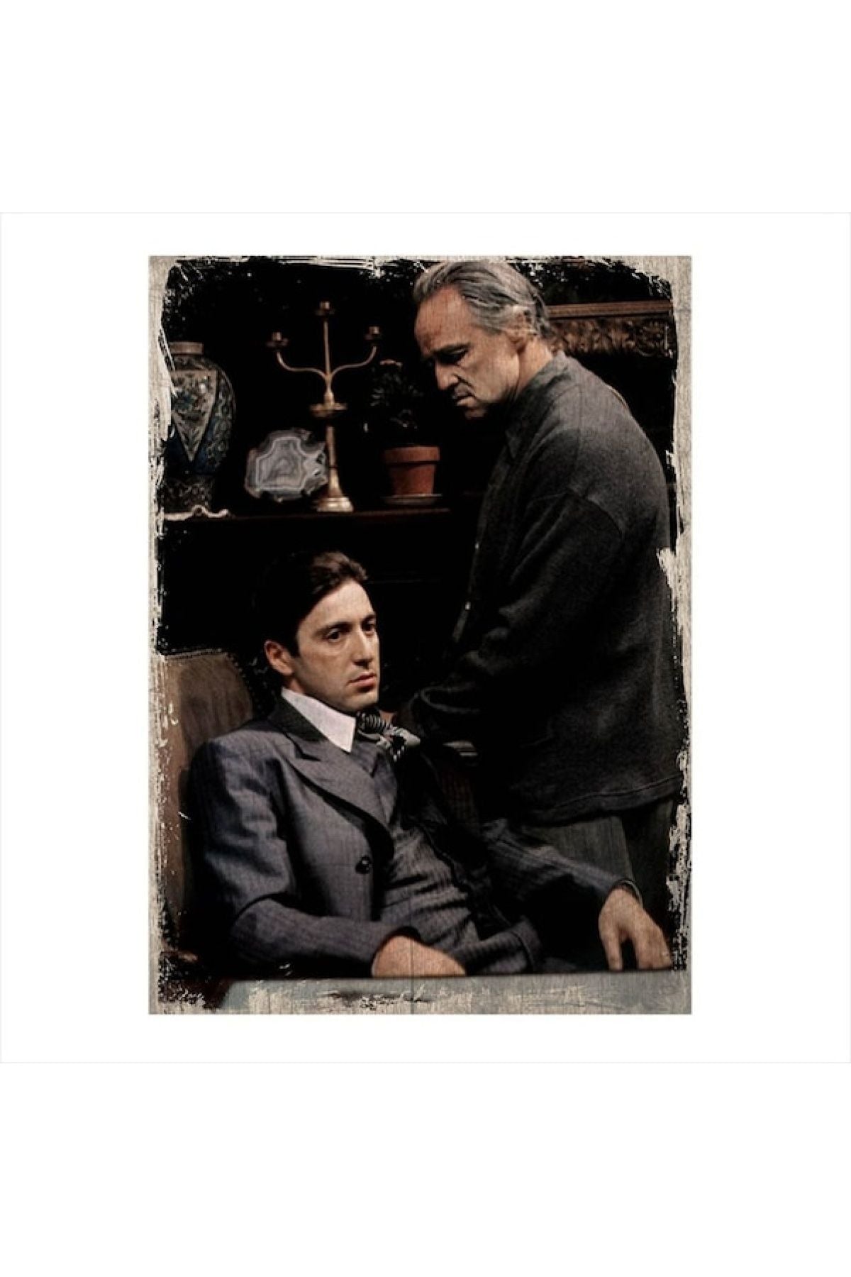 The Godfather Wooden Poster 10*15 Cm