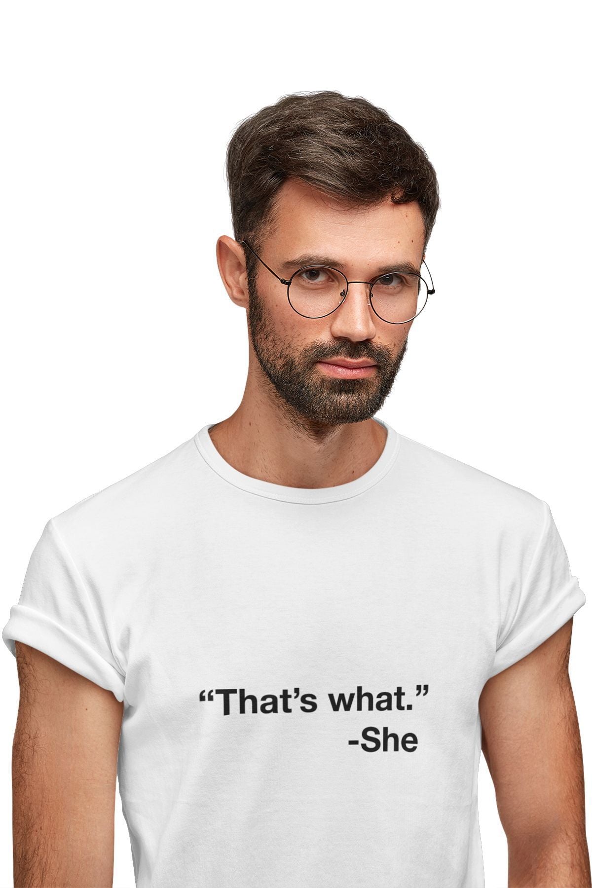 That's What She Said Printed The Office Michael Scott Gift Fun White Unisex T-Shirt