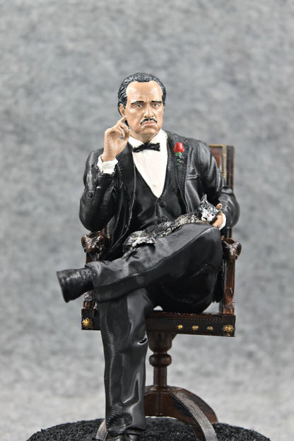 The Godfather Marlon Brando - Don Corleone Bust - Figure Diorama 18cm