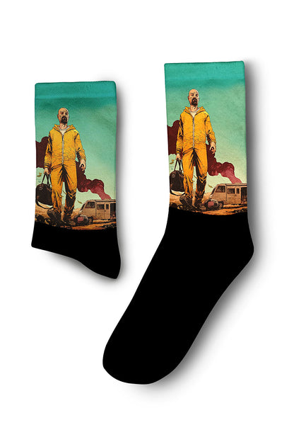 Walter White Heisenberg Breaking Bad Socks