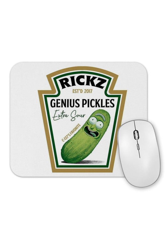 Rickz Genius Pickles Heinz Rick And Morty Mouse Pad