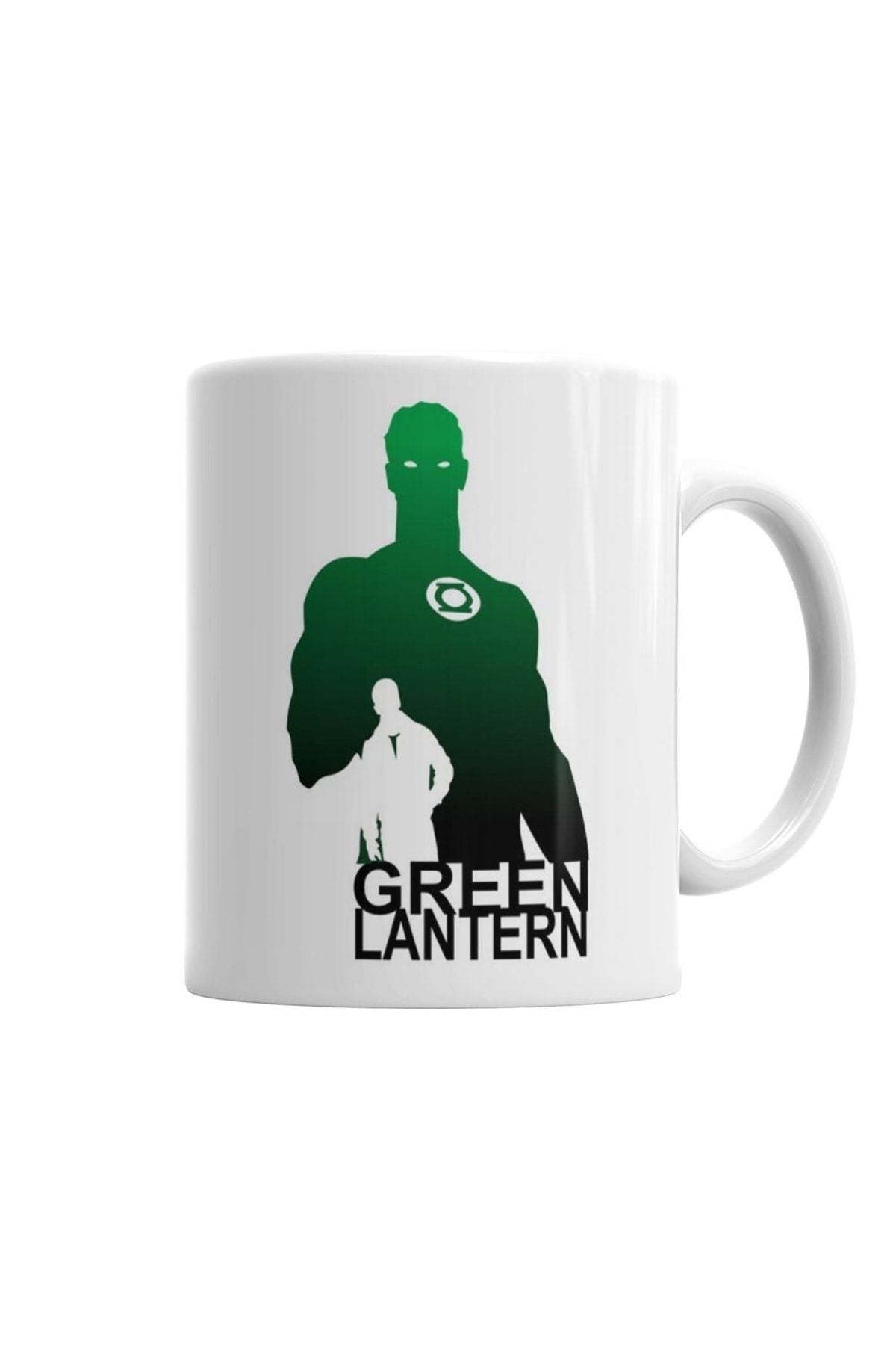 Green Lantern Mug Cup Porcelain