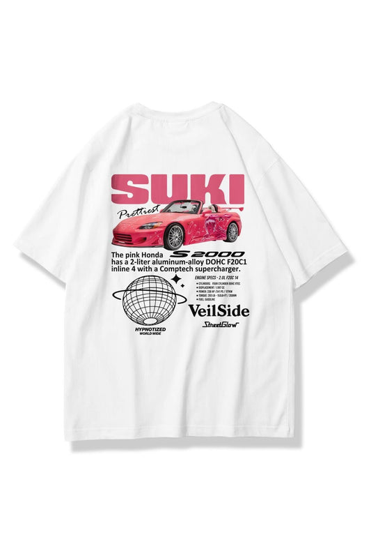 Unisex Suki Fast And Furious T Shirt White