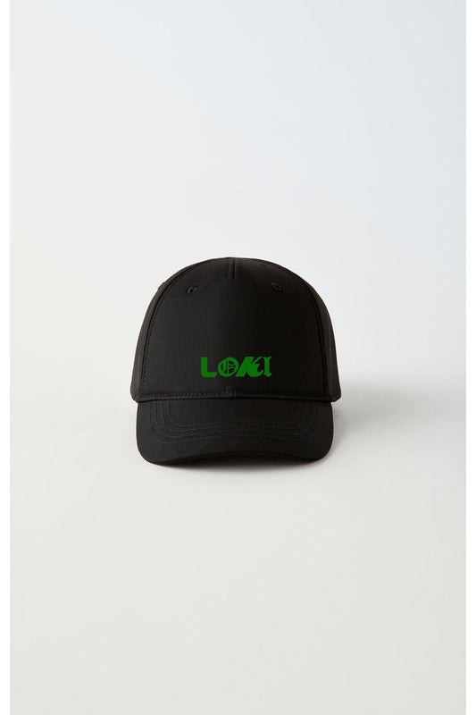 Loki Printed Adjustable Men's and Women's Sports Hat with Velcro on the Back