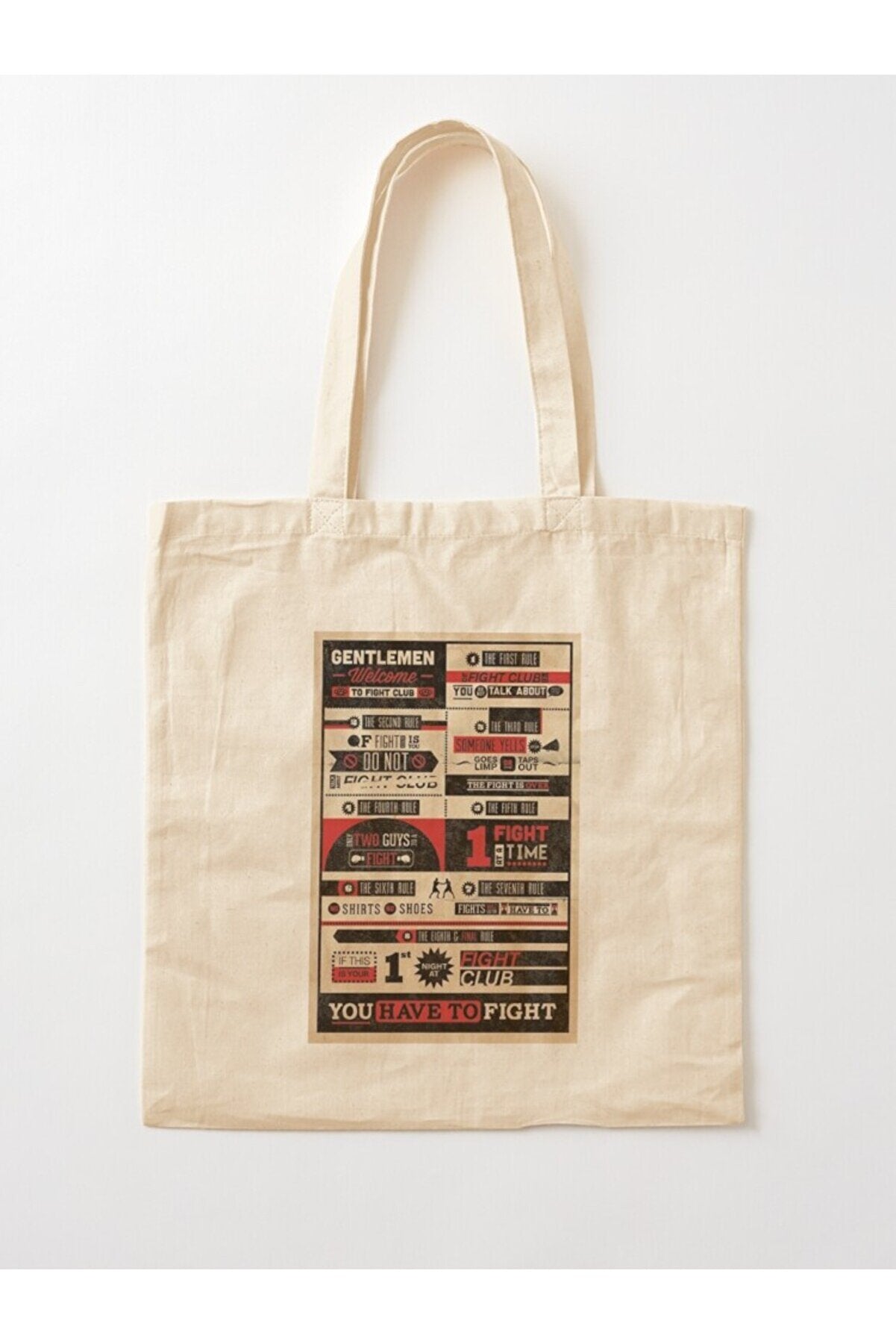 Fight Club Cloth Shoulder Bag