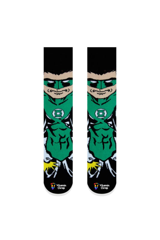 Green Lantern Colorful Socks