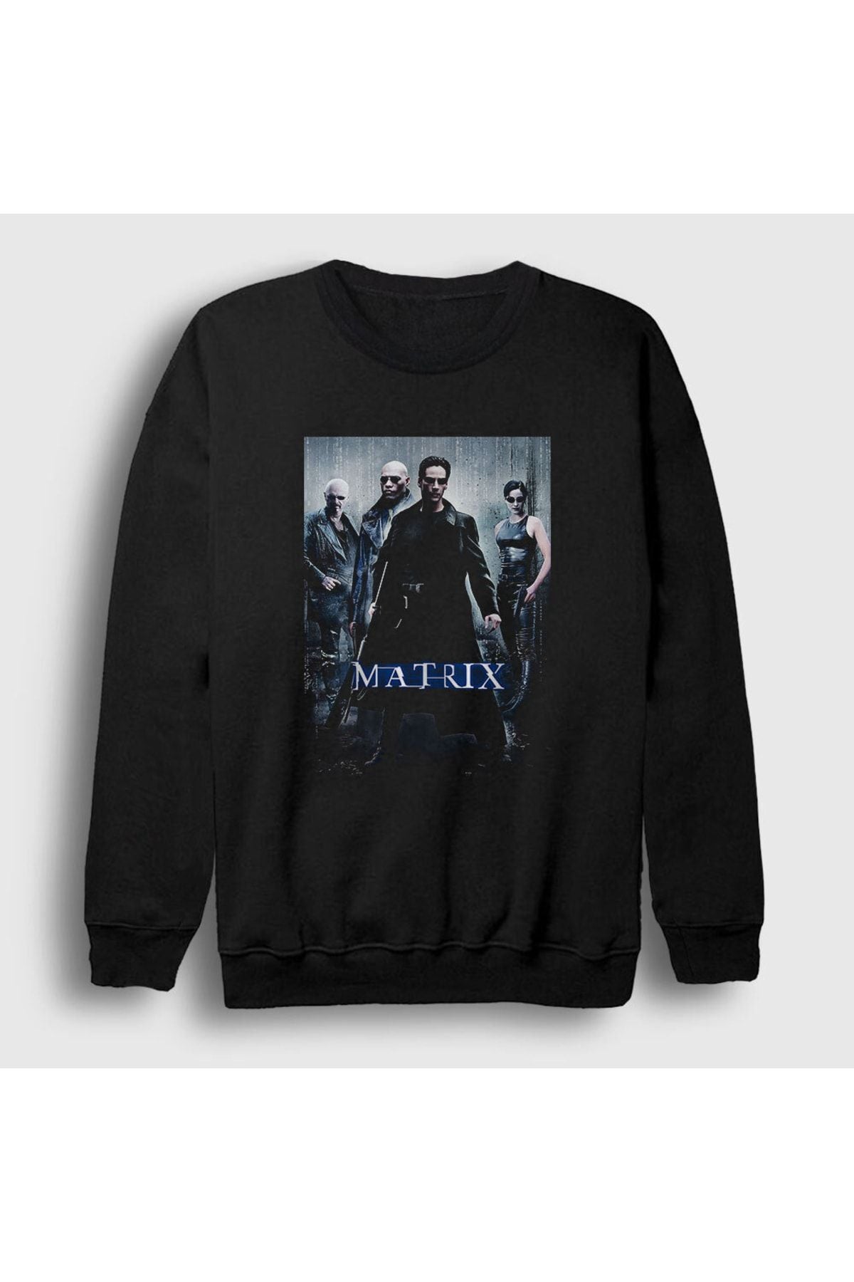 The Matrix Unisex Black Sweatshirt